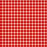 Dollhouse Miniature 1/2In Scale Wallpaper: Gingham, Red